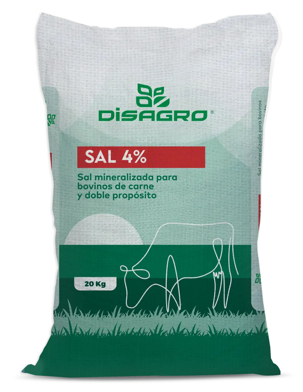 Sal mineralizada 4% para bovinos de carne y doble propósito